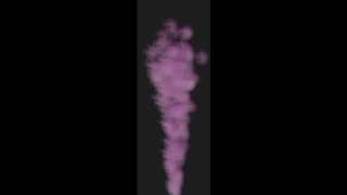 Lightwave 3D 2020 - Emitter Hypervoxel Smoke Pink 01