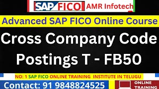 Cross Company Code Postings in SAP FICO &  S/4 HANA  WITH FB50  - SAP FICO Course in Telugu