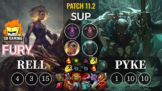 SN Fury Rell vs Pyke Sup - KR Patch 11.2