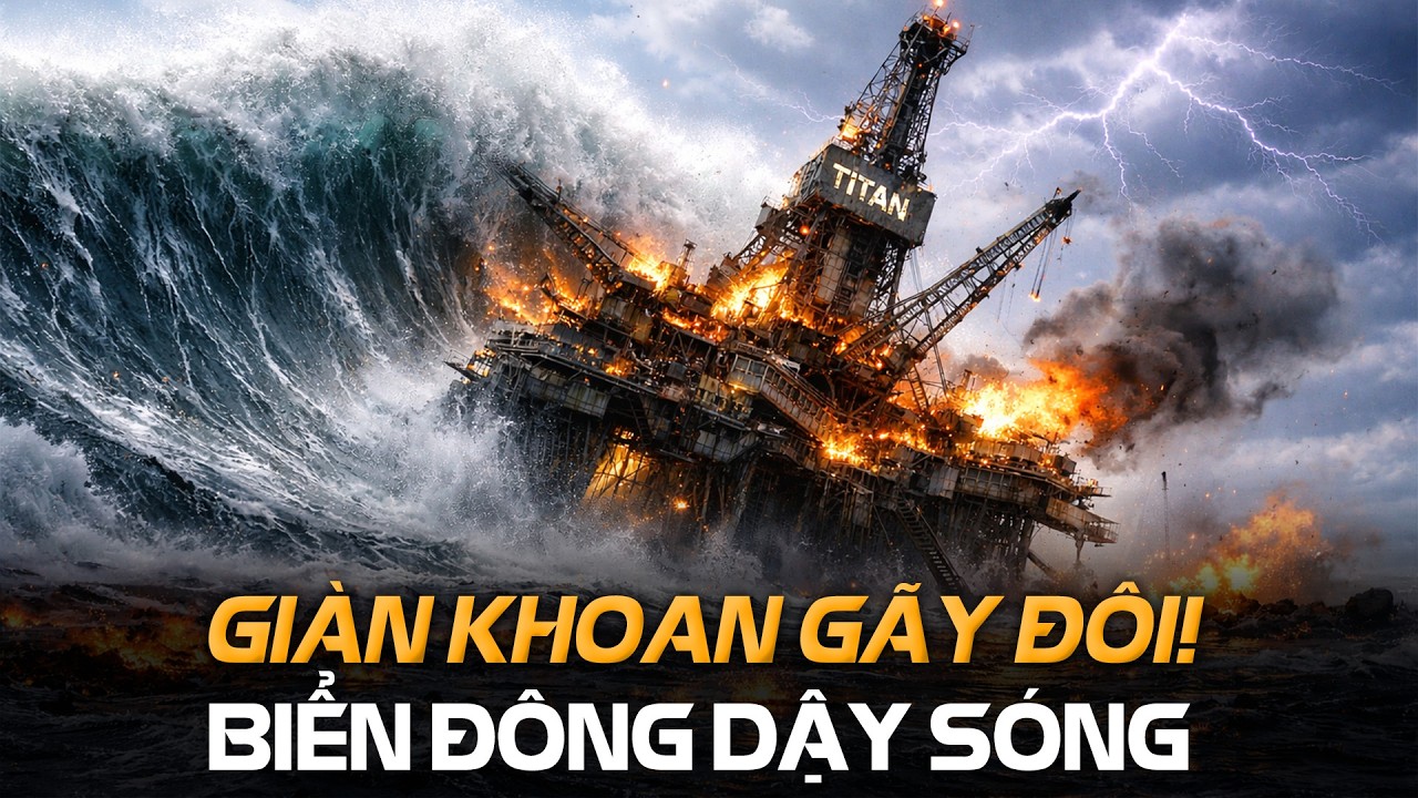 Siêu Bão Cấp 18 Đánh Sập Hệ Thống Dầu Khí - Nuốt Chửng Giàn Khoan Tỷ Đô Trên Biển Đông