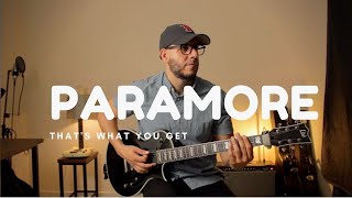 Paramore -That's what you get guitar cover