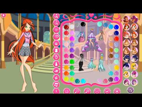 vestir 👗 a Bloom de winxs no winxs clube. jogo de vestir 👗.