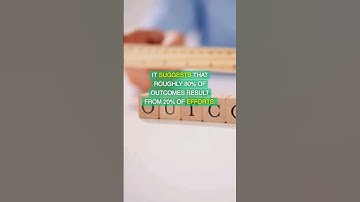 Unlocking the 80/20 Principle: Supercharge Your Productivity #productivityhacks #taskprioritization