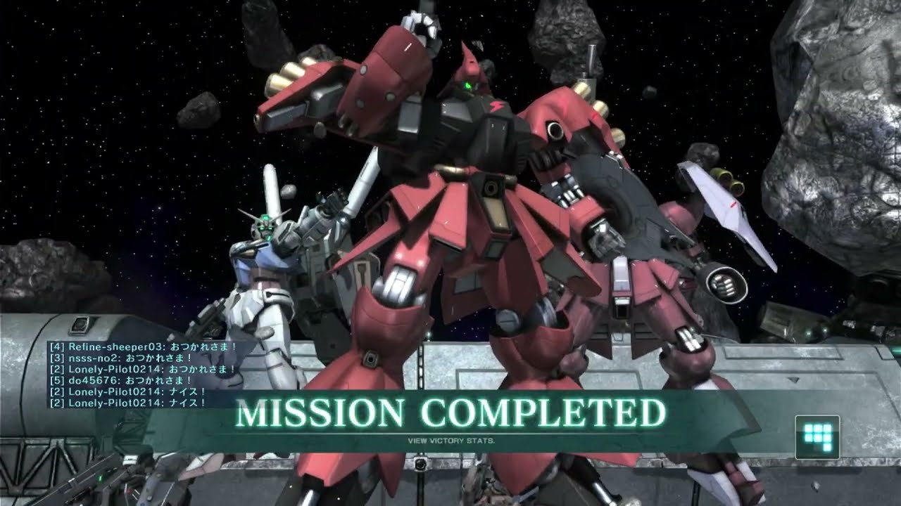 PS版バトオペ日記その400 月軌道デブリ帯 ギラ・ドーガ［サイコミュ試験型］ 550 宇宙A+になりました、袖ドーガに感謝