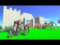 INFERNALS ENEMIES attack KING GORO ARBS Animal Revolt Battle Simulator