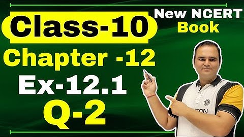 Class 10 Ex 12.1 Q2 Math