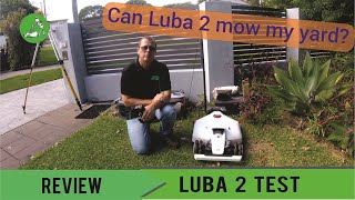 Luba 2 Test   Can it mow all my yards  Wireless Robot Lawn Mowers Australia