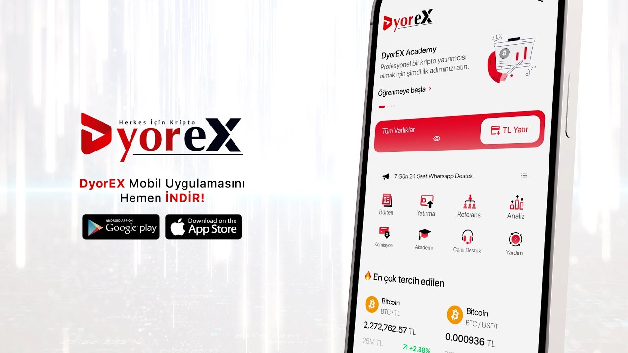 DYOREX MOBİL UYGULMASINDA AL SAT'TA LİMİT EMİR İLE KRİPTO PARA NASIL ALINIR?