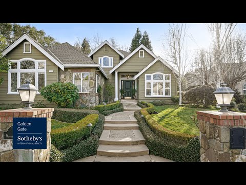 4 Woodside Ct, Danville, CA home video tour
