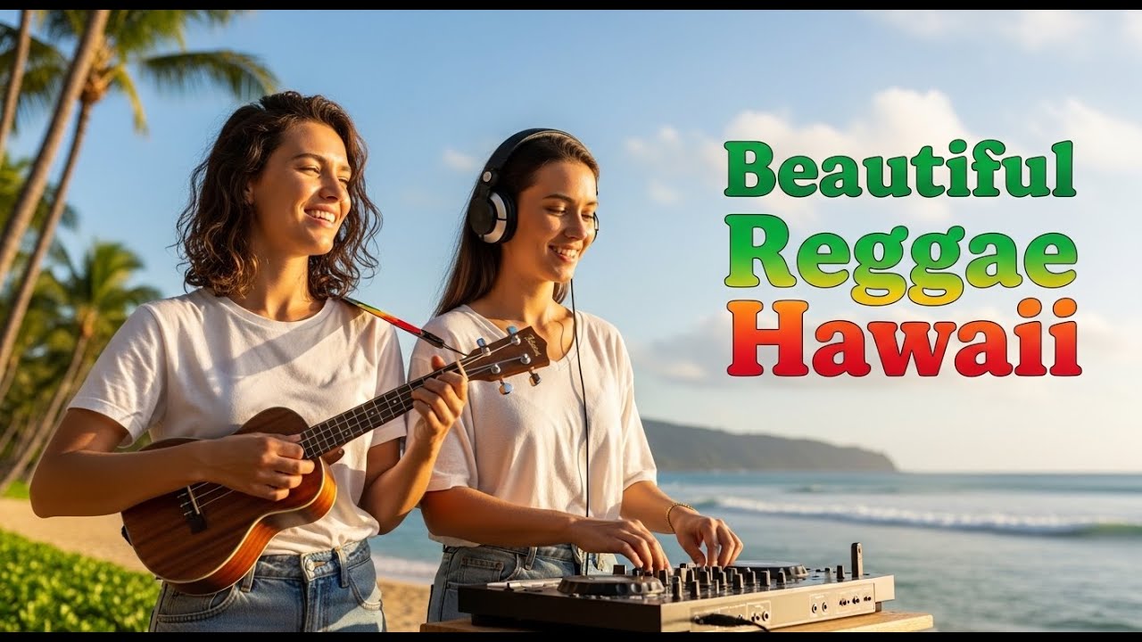 Hawaiian Reggae 🌺 Relaxing Tropical Island Music for Peace, Calm ...