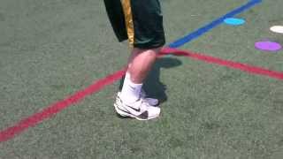 LI Speed and Agility Training Agility Dots and a Cheat