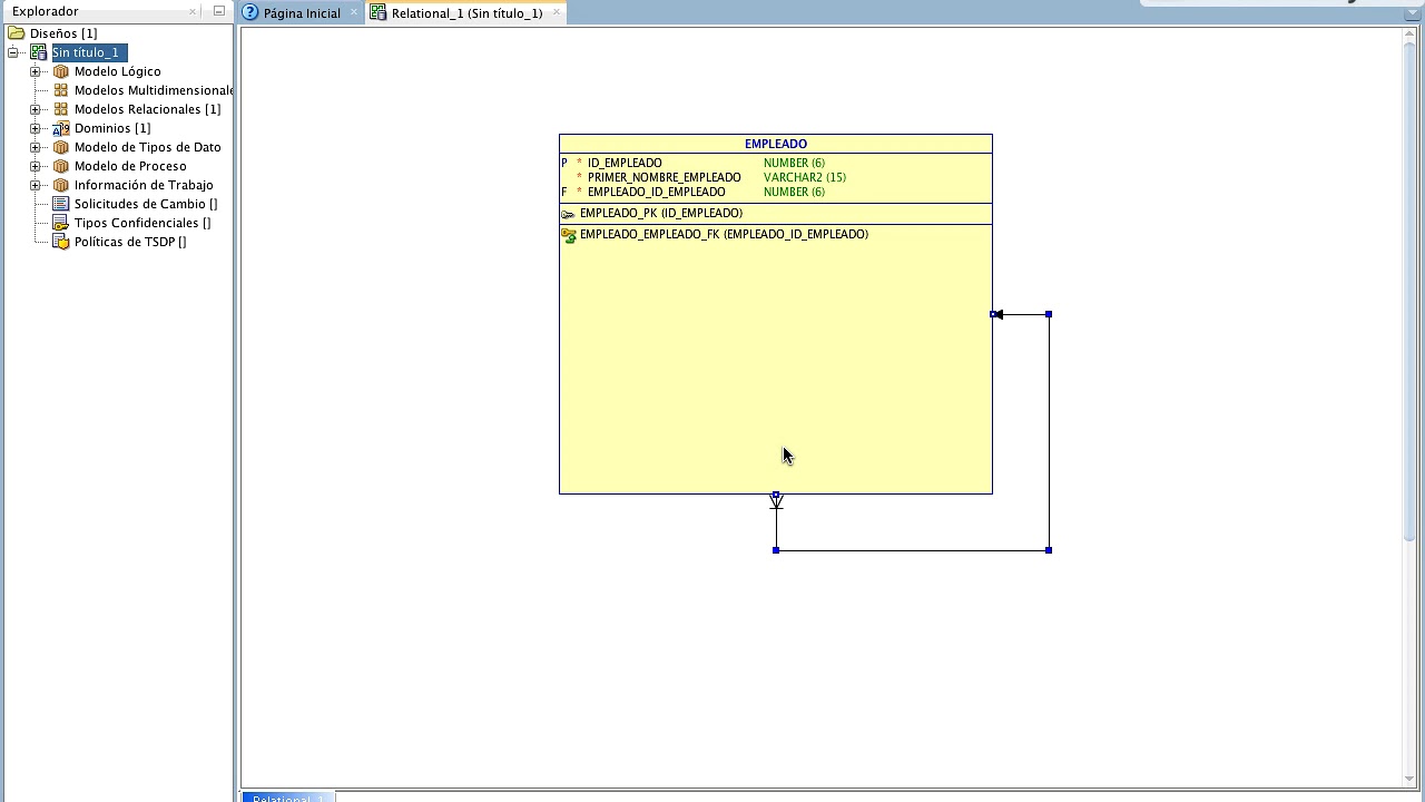 7 RELACION RECURSIVAS sql Data Modeler - YouTube