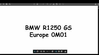 BMW R1250 GS 0M01 Wiring Diagrams Europe 2021 onwards screenshot 5