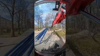 dwanaście metrów na widłach #dtautomatyzacja #wolęvolvo #oilquick #excavator #tiltrotator