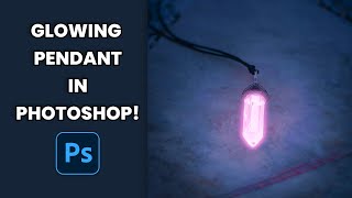 Create a Glowing Pendant with PHOTOSHOP! screenshot 5