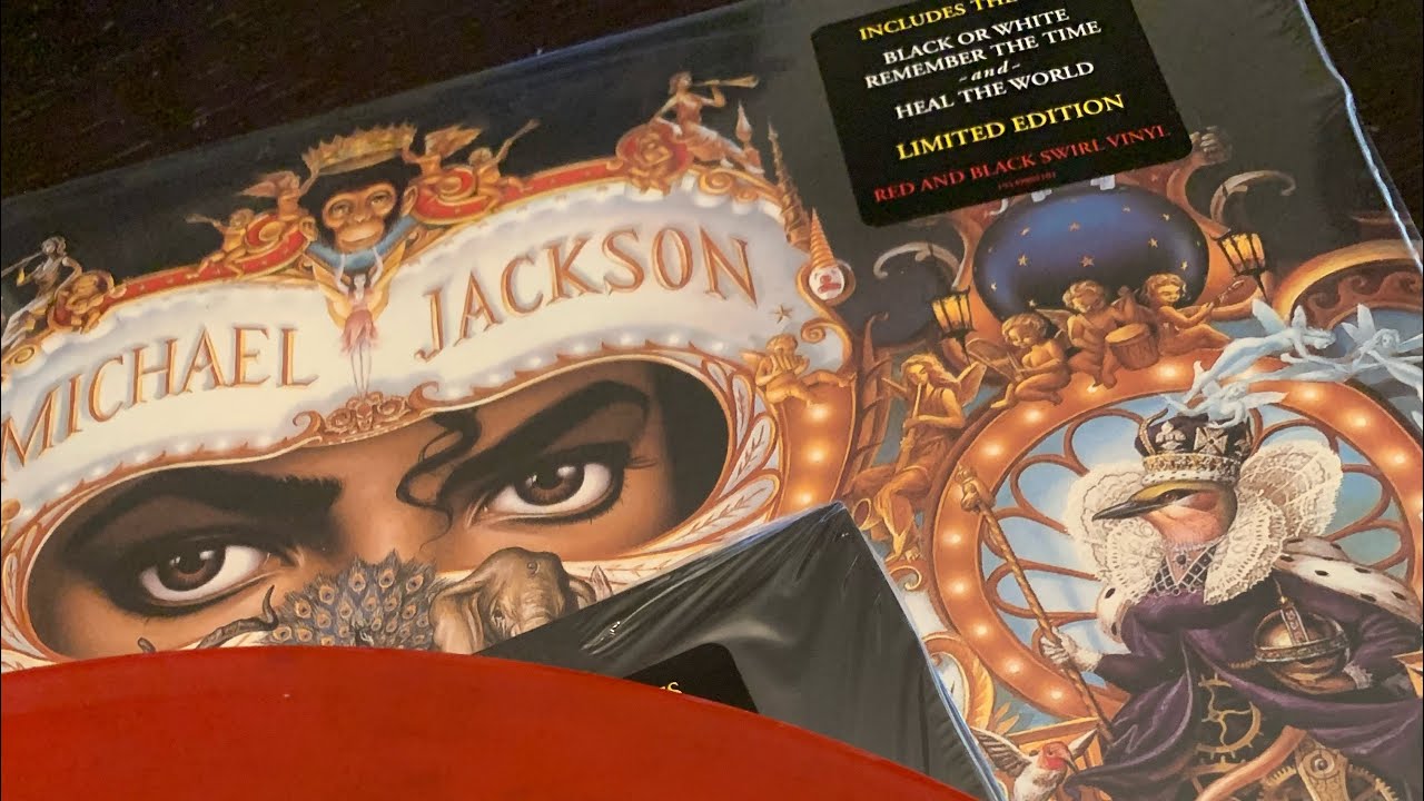 Unboxing - Michael Jackson DANGEROUS Vinyl Limited Edition Red