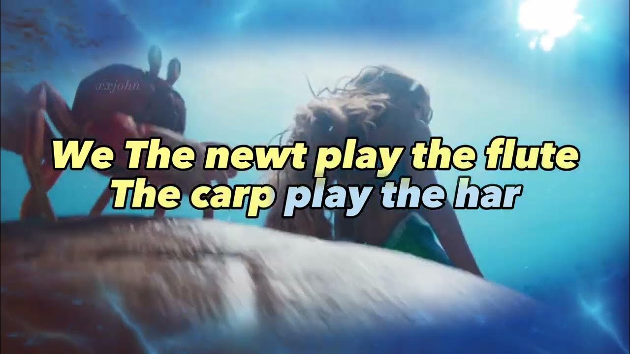 Daveed Diggs Under the sea (instrumental Karaoke) The little Mermaid