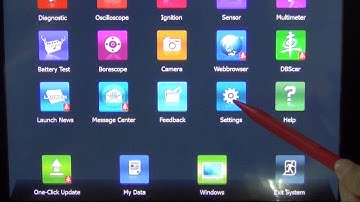 Launch X431 Pad －Change Language