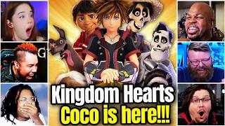 Reactors Reaction To Pixar's COCO Coming to KINGDOM HEARTS IV