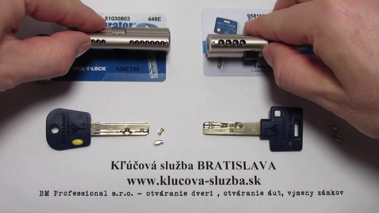 Bezpečnostná trieda 3 a 4 Mul T Lock