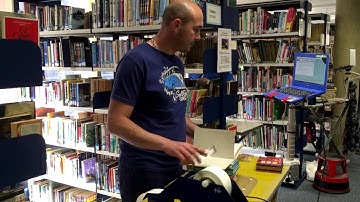 The Tagging Team @ work - RFID Tagging of Library Stock