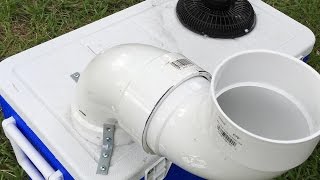 DIY A/C Learn step by step how to build a battery powered air conditioning system. Blows cold for hours and only needs 12v power. 