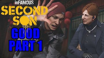 Infamous: Second Son Gameplay Walkthrough Part 1 PS4 Good Karma Review Playthrough