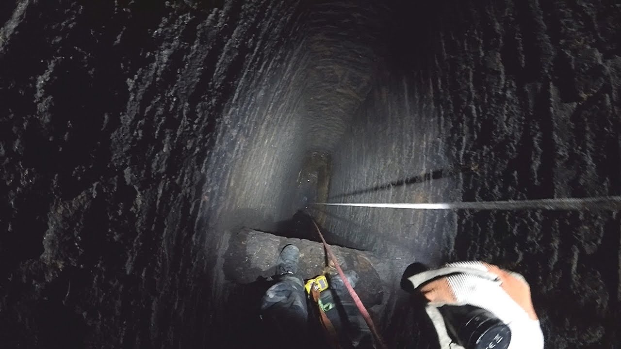 Eksploracja szybu wentylacyjnego GoPro 5 POV