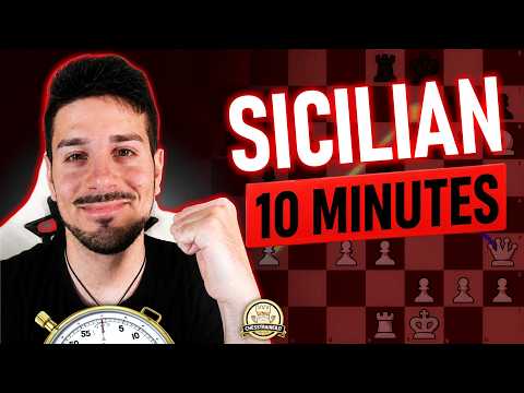 A FIDE Master’s Simple Sicilian Setup vs 1.e4