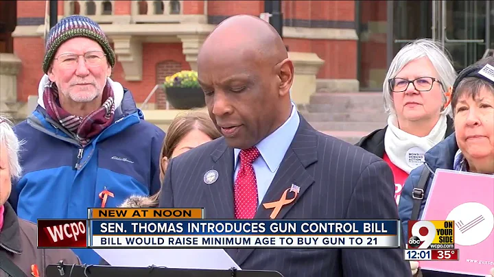 Ohio State Sen. Cecil Thomas introduces legislatio...