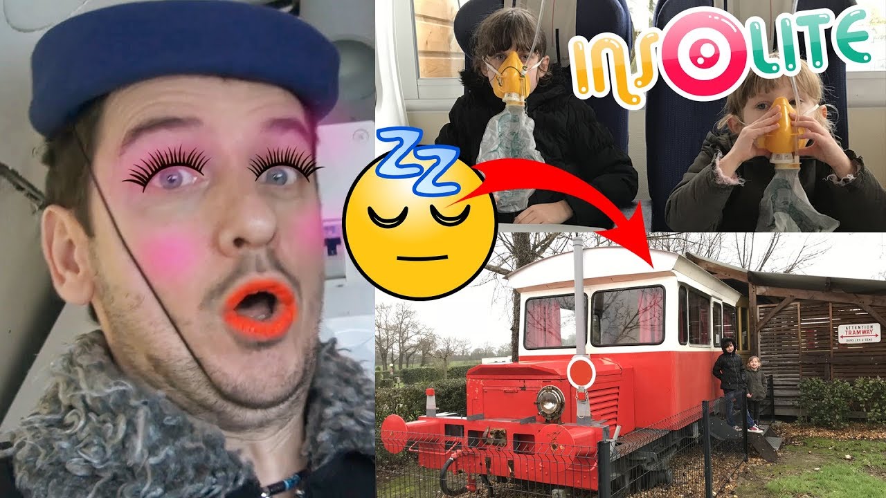 VLOG INSOLITE • DES LITS DANS UN TRAM , LE PAPA EN HOTESSE ... - Studio Bubble Tea