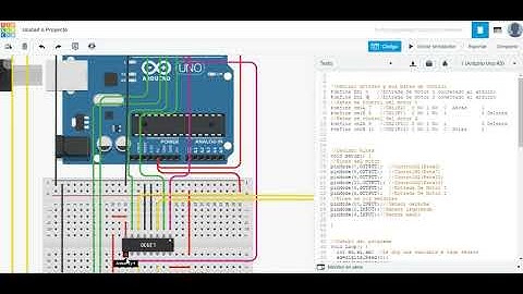Carrito Seguidor De Linea Tinkercad