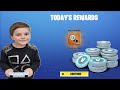 FREE 800 V-Bucks For Me & FREE Fortnite V-Bucks For My 8 Year Old Kid Freddie & Opening STW Llamas