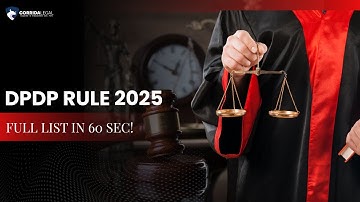 DPDP Rules 2025 Explained in 60 Seconds | New Data Protection Rules India