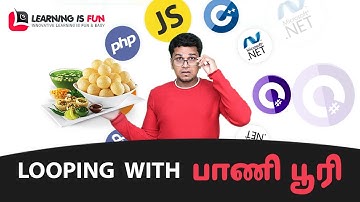 Looping Structure in Tamil | For, while, do while in Tamil | C, C++, Java, Python, PHP in Tamil