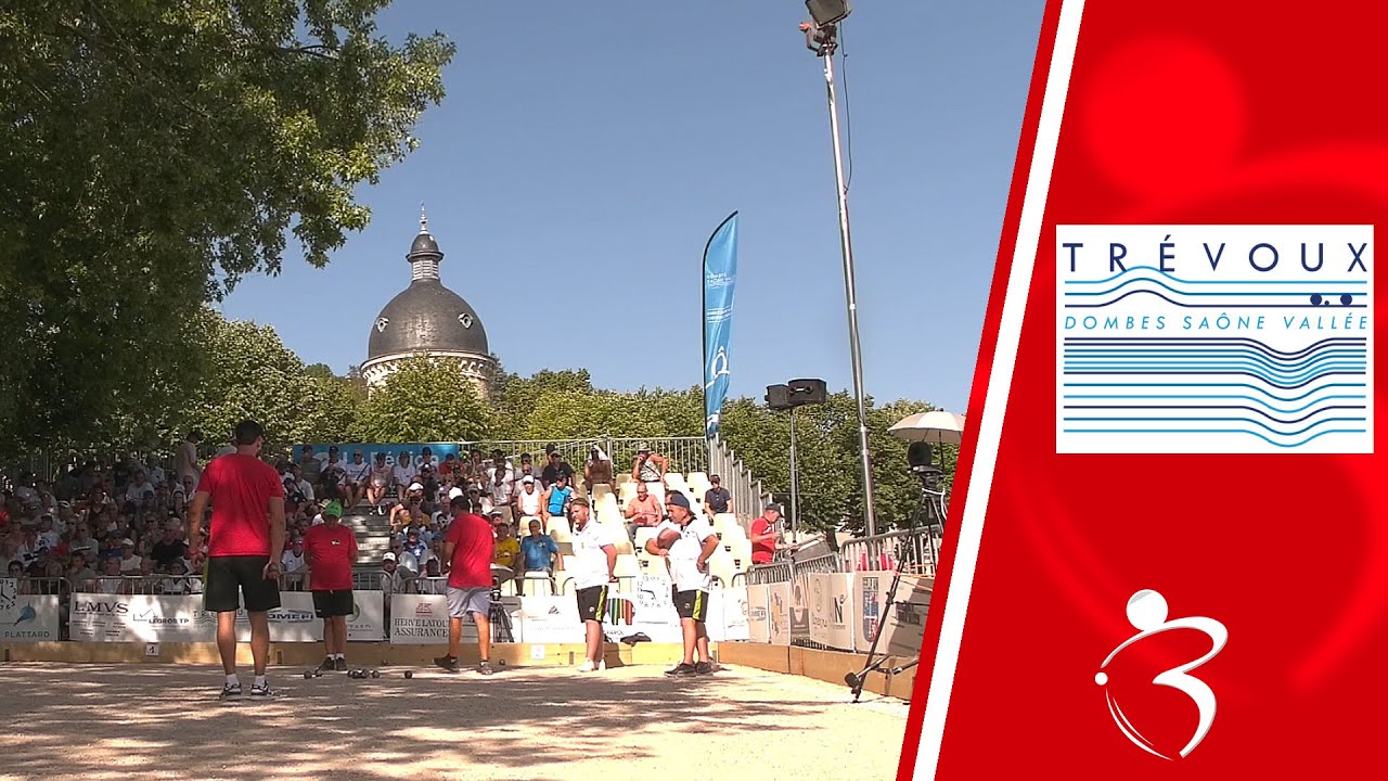 Miniature : 32ème expéditif MOLINAS vs CAMPO : Supranational à pétanque de Trévoux 2023