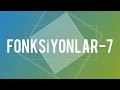 Fonksiyonlar 7(Fonksiyon Grafikleri)