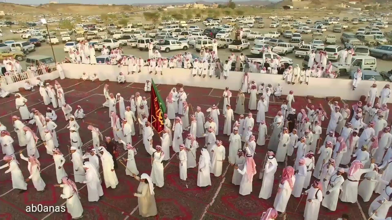 تصوير جوي في زواج جاري عايض الشميلي الحارثي
