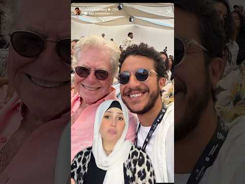 خناقه نور النبوي وحسين فهمي الحلولى حسين فهمي نور النبوي اخبار المشاهير الجونة 