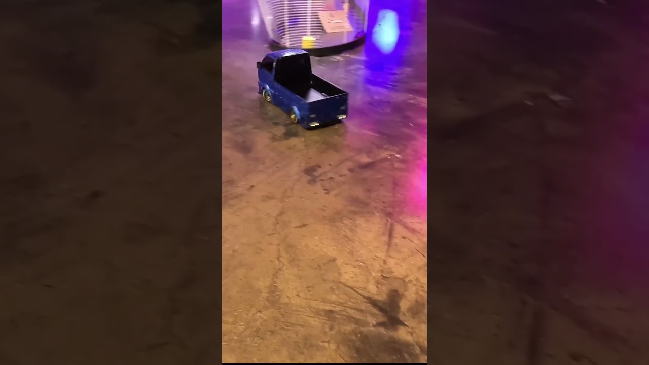 WPL D12 RC drift truck hits the track! 