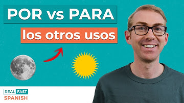 Por vs para - los otros usos