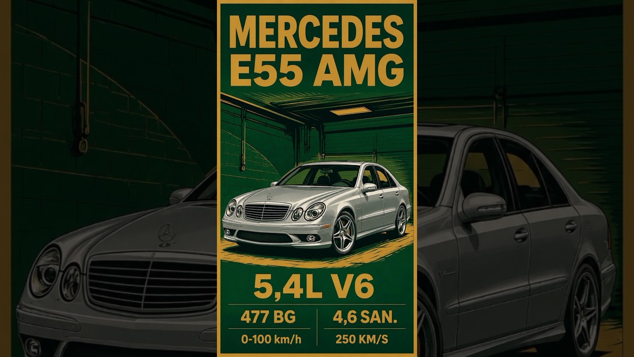 Another monster 😈 #cars #storytelling #carhistory #mercedesw211 #e55amg