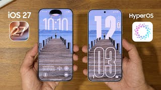iOS 27 vs Xiaomi HyperOS - COMPARISON screenshot 5