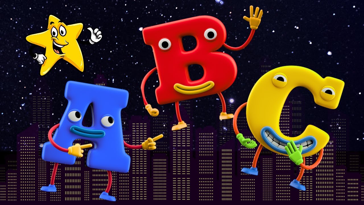 ABC Rhymes for Kids | Learn Alphabet Letters A to Z | ABC Phonics Song ...