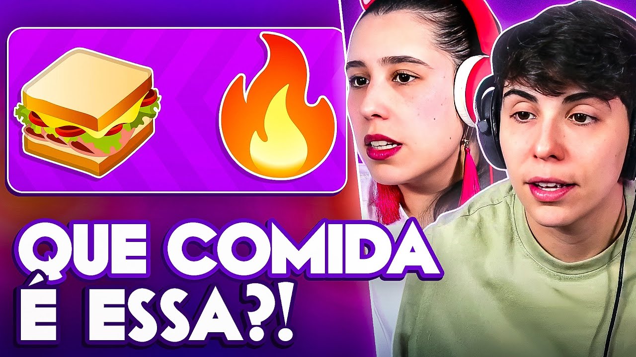 VOCÊ CONSEGUE ADIVINHAR TODAS ESSAS COMIDAS PELO EMOJI?