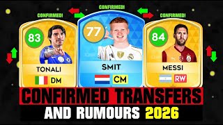 Dls 26 New Confirmed Transfers & Rumours Ft. Smit, Tonali, Messi & More