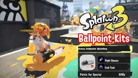 Splatoon 3 Ballpoint Splatling Kits!