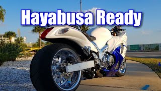 Suzuki Hayabusa Custom New Look!