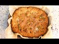 How to make keto vegan focaccia | Coconut flour bread