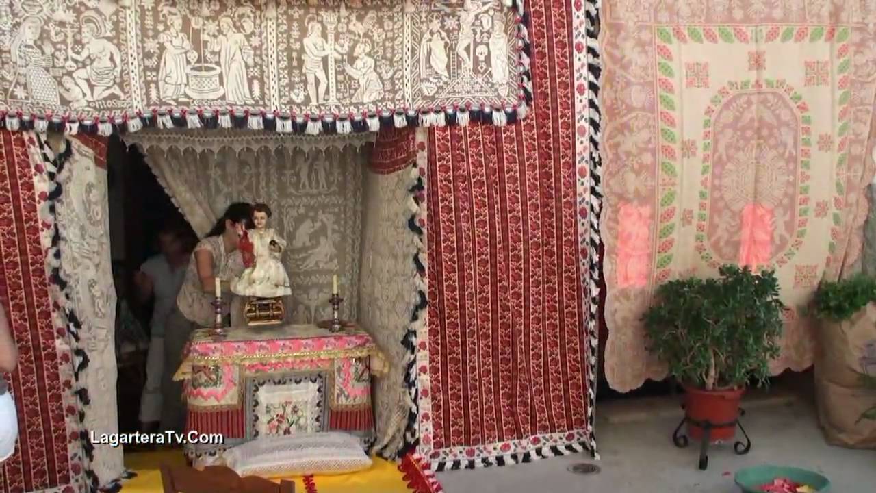 Corpus Lagartera 10 Montaje de Altares